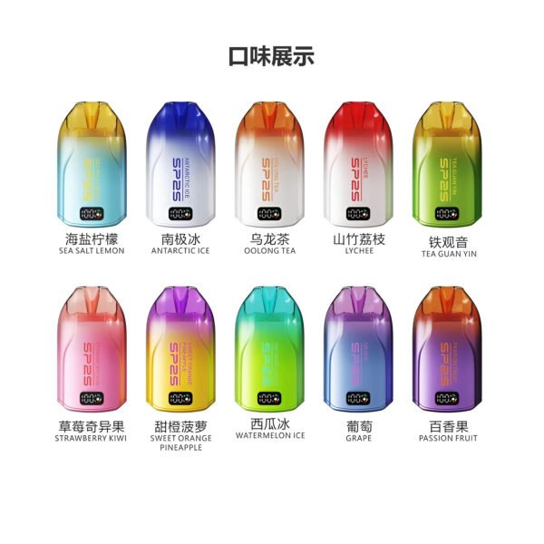 SP2S思博瑞拋棄式12000口｜無需充補充煙油｜即棄型電子煙裝置：圖片 2